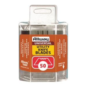3-NOTCH UTILITY BLADES - 50 PACK