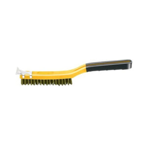 3 x 19 SOFT GRIP STAINLESS-STEEL WIRE BRUSH