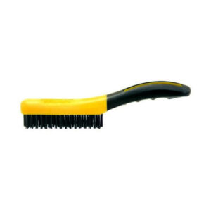 4 X 16 SOFT GRIP STAINLESS-STEEL WIRE BRUSH